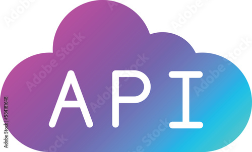 Api Vector Icon Design Illustration
