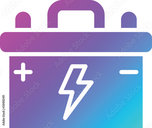 Battery Vector Icon Design Illustration