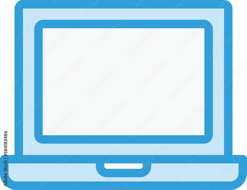 Laptop Vector Icon Design Illustration Laptop Vector Icon Design Illustration