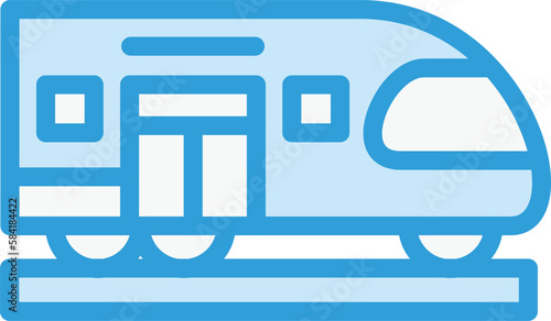 Train Vector Icon Design Illustration