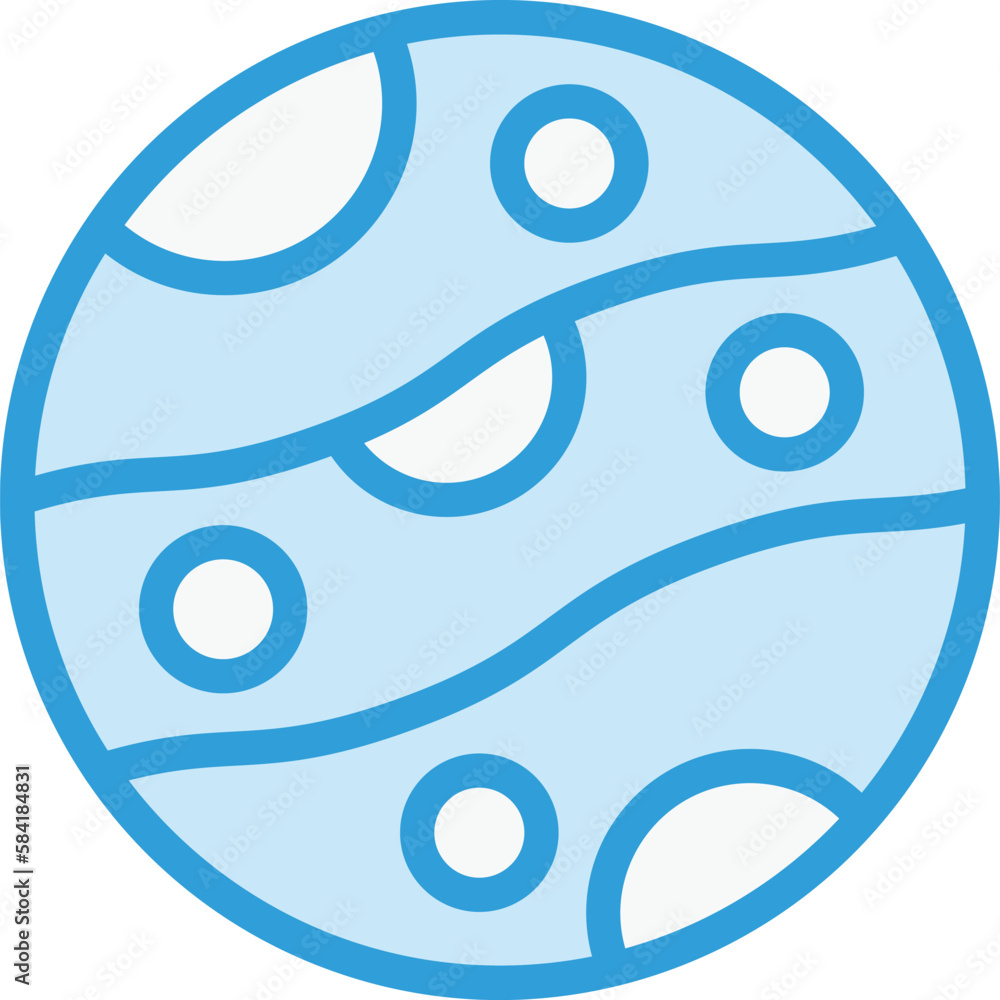 Planet Vector Icon Design Illustration Planet Vector Icon Design Illustration