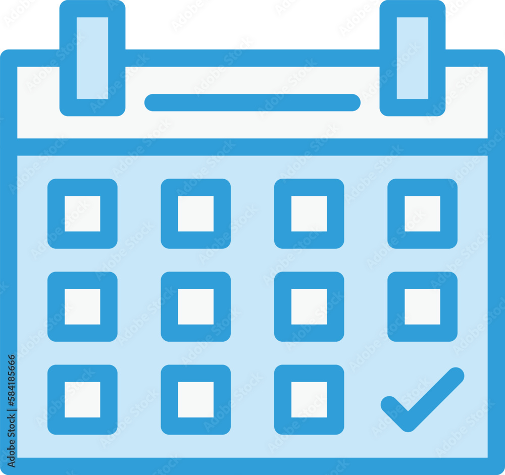 Calendar Vector Icon Design Illustration Calendar Vector Icon Design Illustration