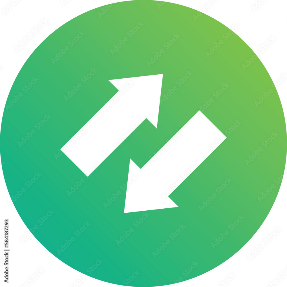Swap Vector Icon Design Illustration Swap Vector Icon Design Illustration