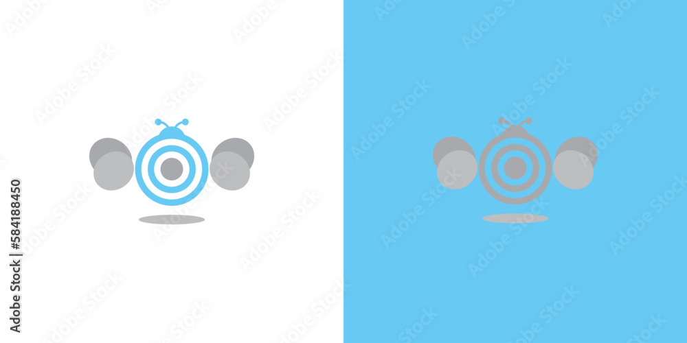 Ladybug vector icon illustration symbol Ladybug vector icon illustration symbol