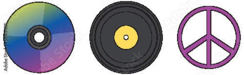 Phonograph record or vinyl record set