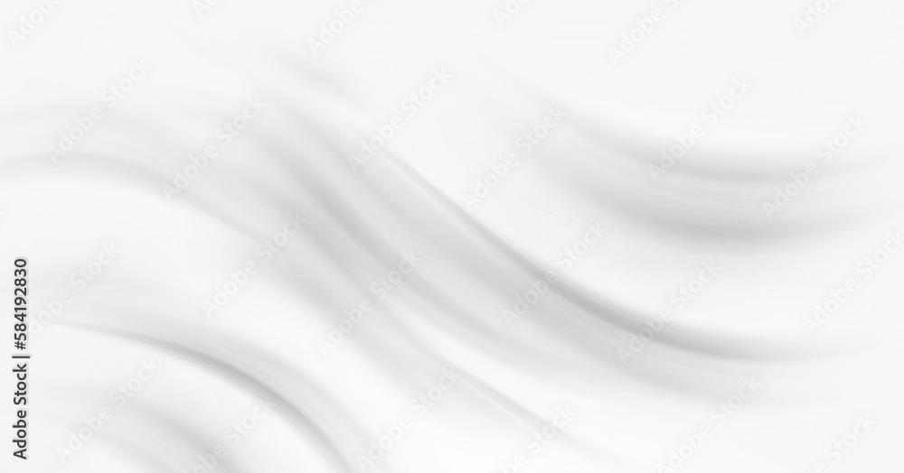 Fototapeta premium white cloth background abstract with soft waves