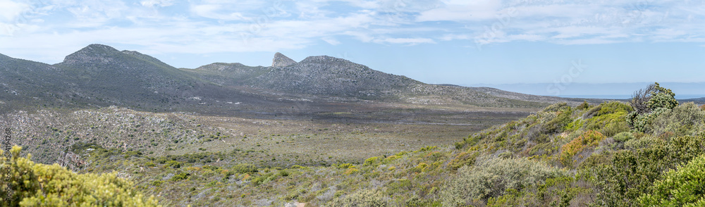 Smitswinkel flats barren landscape, Cape Town