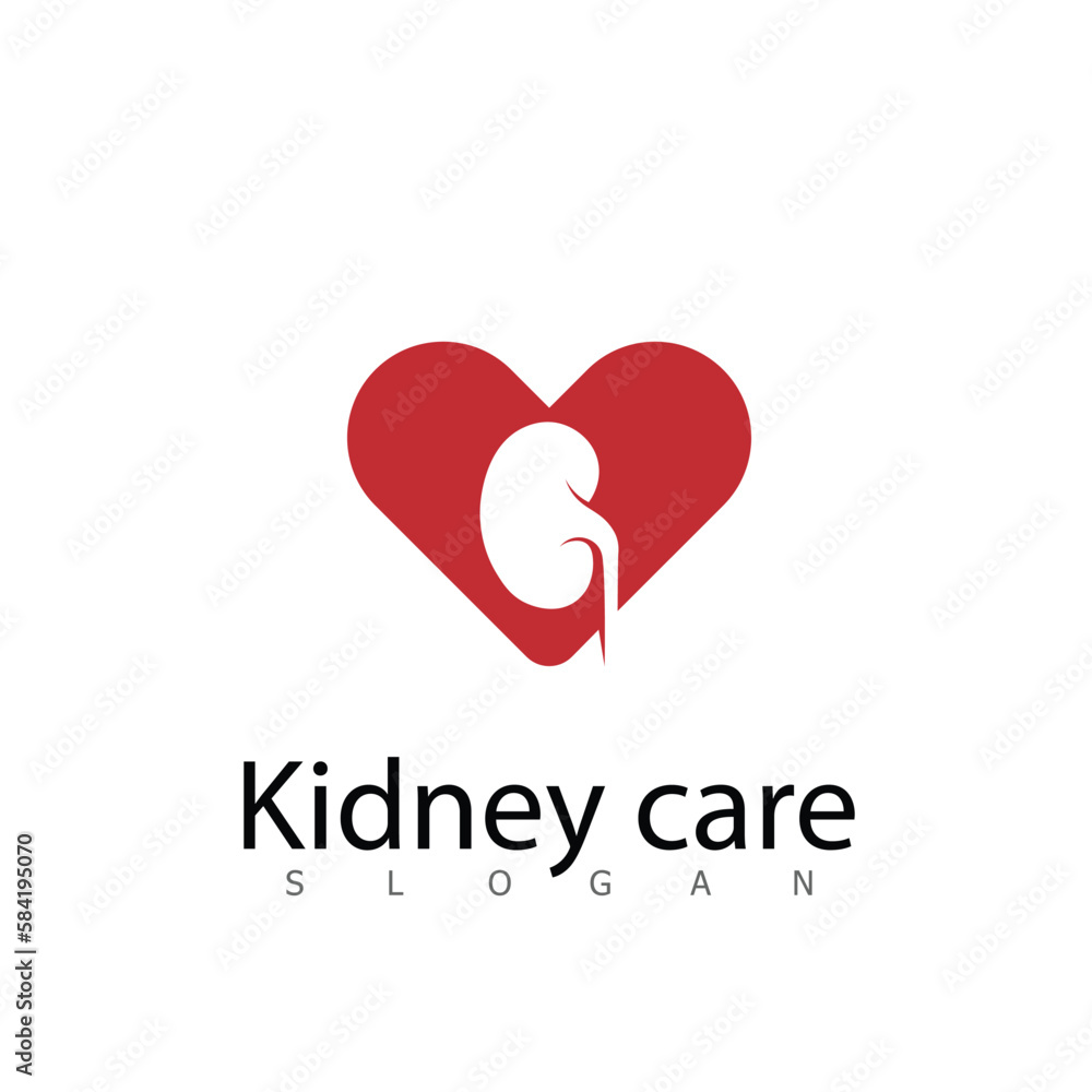 Kidney icon vector. Urology logo design template. Kidney icon vector. Urology logo design template.