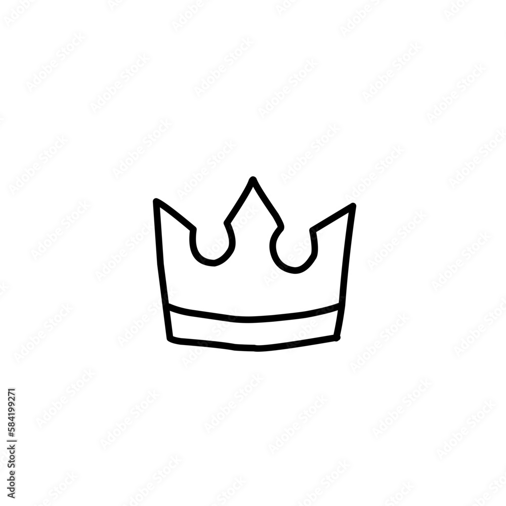 Outline crown icon Outline crown icon