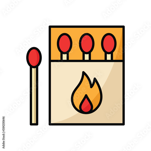 matches icon vector design template in white background