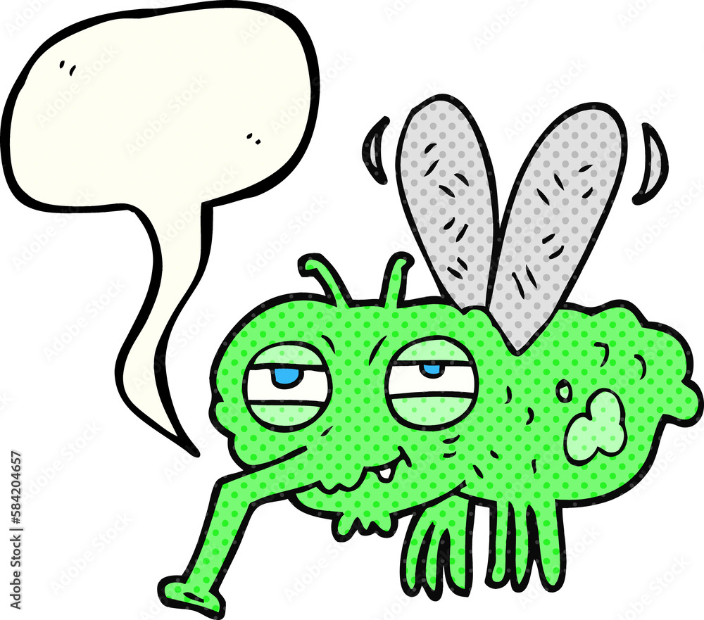 comic book speech bubble cartoon fly comic book speech bubble cartoon fly