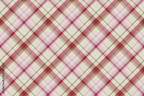 Seamless pattern of scottish tartan plaid. Repeatable background with check fabric texture. Vector backdrop striped textile print.