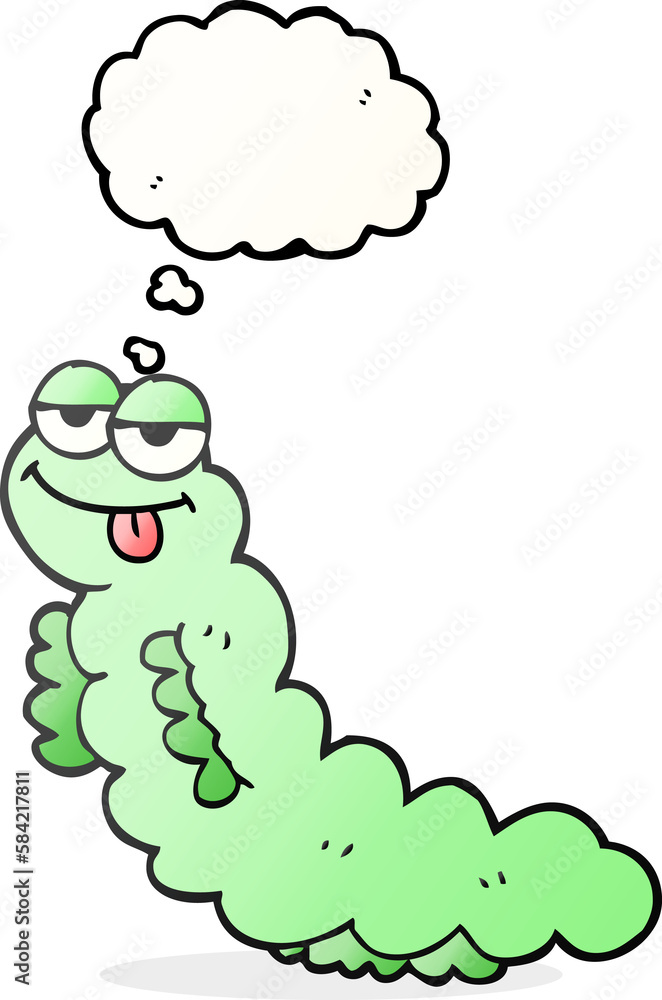 thought bubble cartoon caterpillar thought bubble cartoon caterpillar