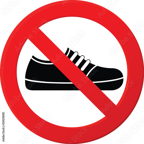 No Prohibition. no shoes strictly