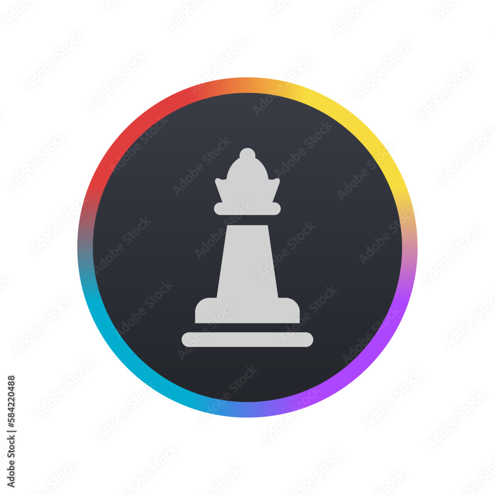 Chess Queen - Pictogram (icon) 
