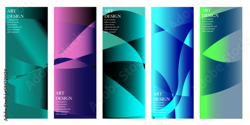 Abstract vector background for use in design