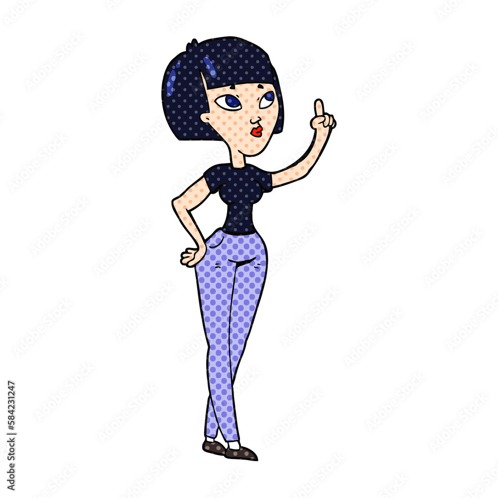 cartoon woman asking question cartoon woman asking question