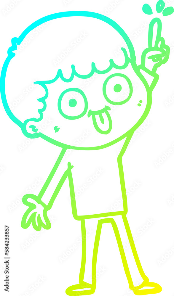 cold gradient line drawing cartoon man staring cold gradient line drawing cartoon man staring