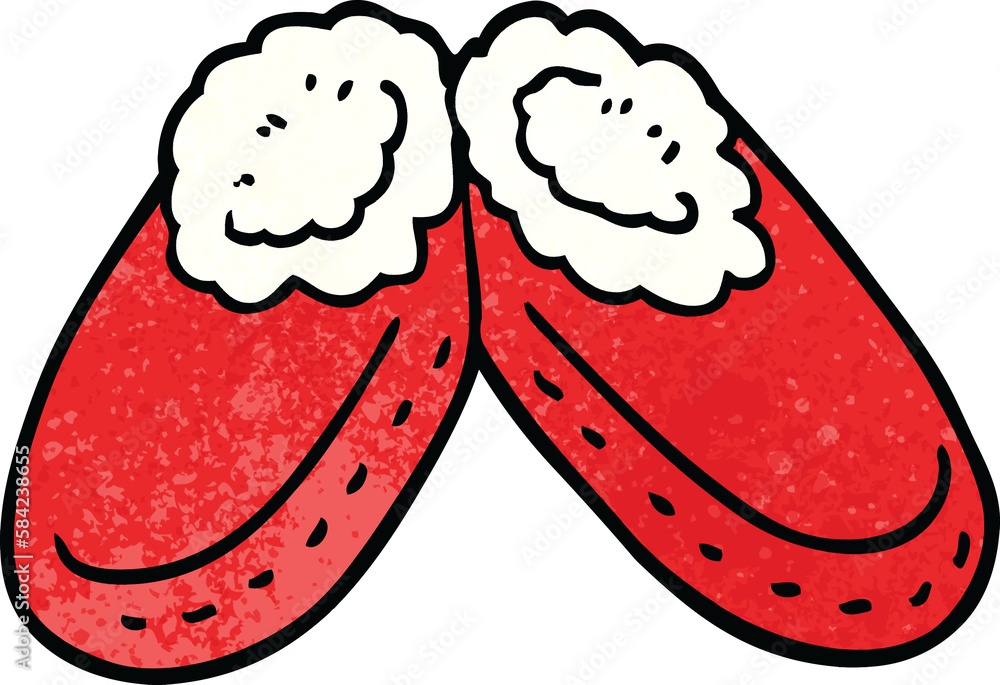 cartoon doodle comfy slippers cartoon doodle comfy slippers
