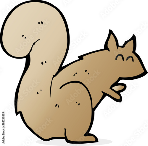 cartoon squirrel