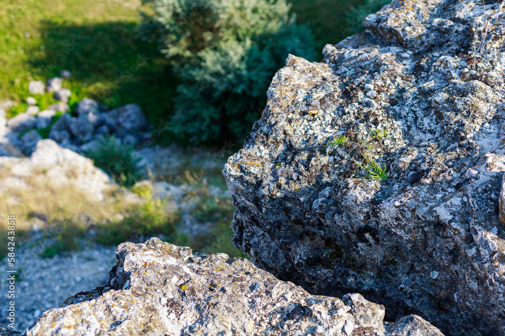 Wild rocky and mountainous nature of Eastern Europe. Landscape background Wild rocky and mountainous nature of Eastern Europe. Landscape background