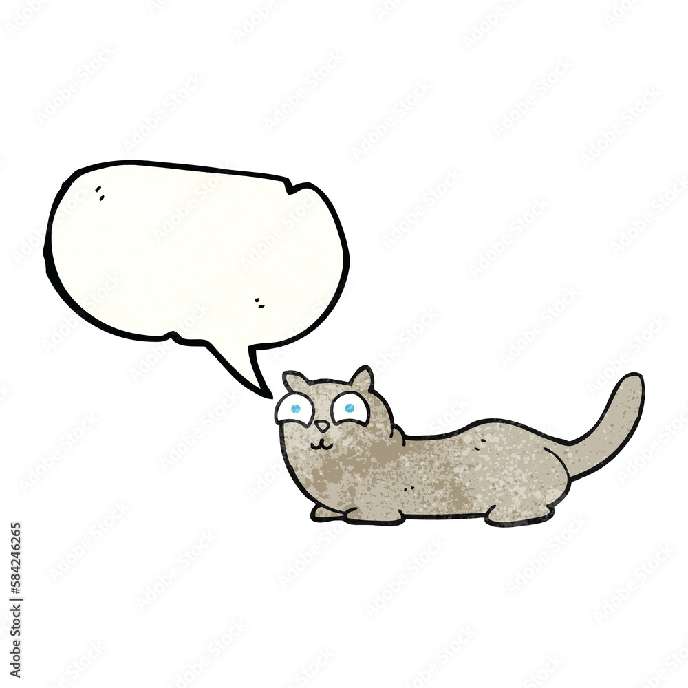 texture speech bubble cartoon cat texture speech bubble cartoon cat