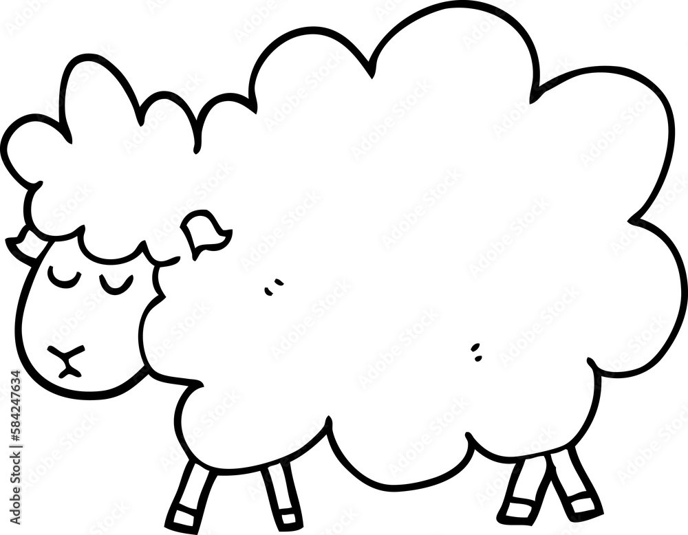 cartoon sheep cartoon sheep
