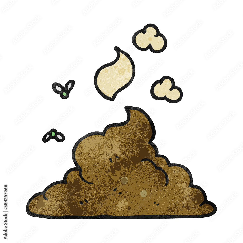 textured cartoon steaming pile of poop textured cartoon steaming pile of poop