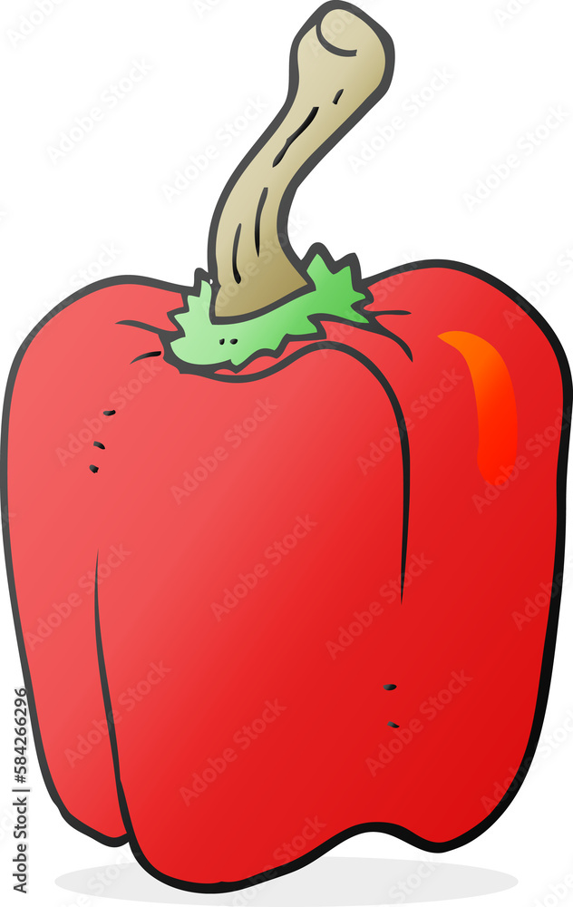 cartoon red pepper cartoon red pepper