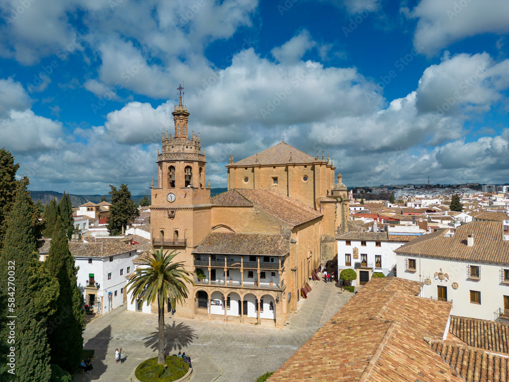 Iglesia de Santa María la Mayor de la ciudad de Ronda, Andalucía
