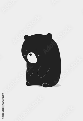 black bear cub