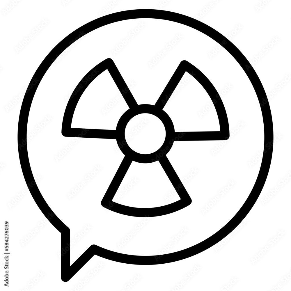 nuclear sign line nuclear sign line