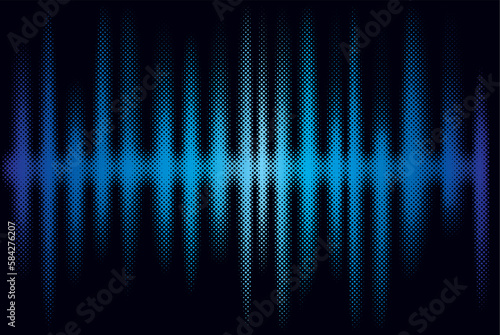 equalizer dot blue