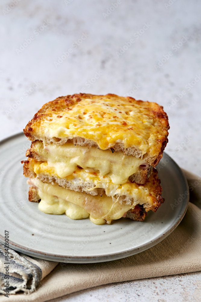 Cheese toastie stacked Cheese toastie stacked