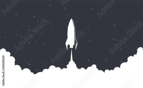 spaceship launch to deep space