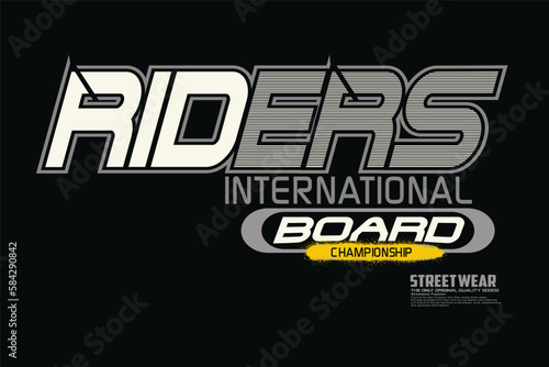 vector illustration skateboard freestyle graphics for t-shirt, vintage design typography for print t shirt