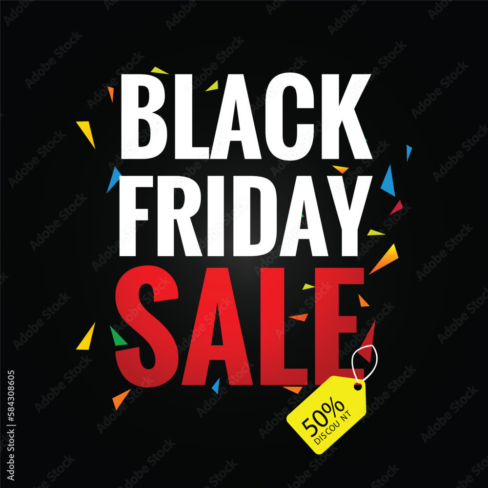 black Friday sale banner with white brush stroke abstract black Friday sale banner with white brush stroke abstract