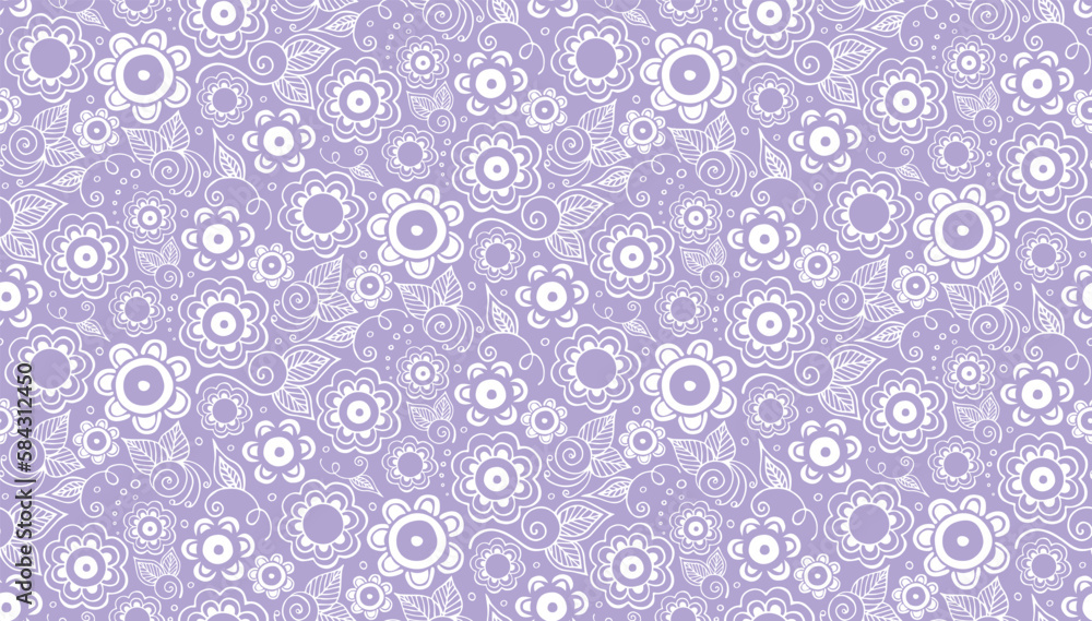 Floral background seamless pattern. Elegant design for fashion prints. Floral background seamless pattern. Elegant design for fashion prints.
