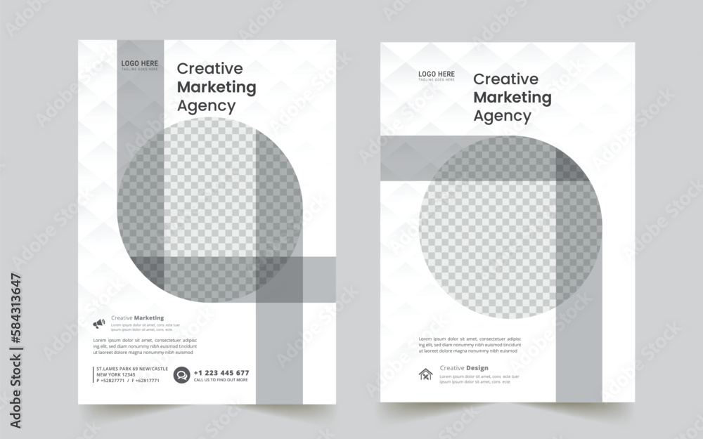 annual report business brochure flyer clean design
annual report business brochure flyer clean design