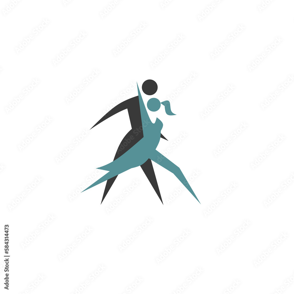 international dance day icon, simple icon dance with elegance concept international dance day icon, simple icon dance with elegance concept