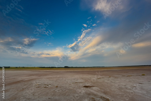 Desert environment in La Pampa province, Patagonia, Argentina. photo