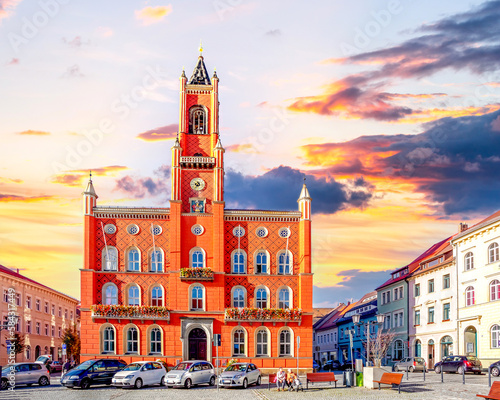 Rathaus, Kamenz, Deutschland 