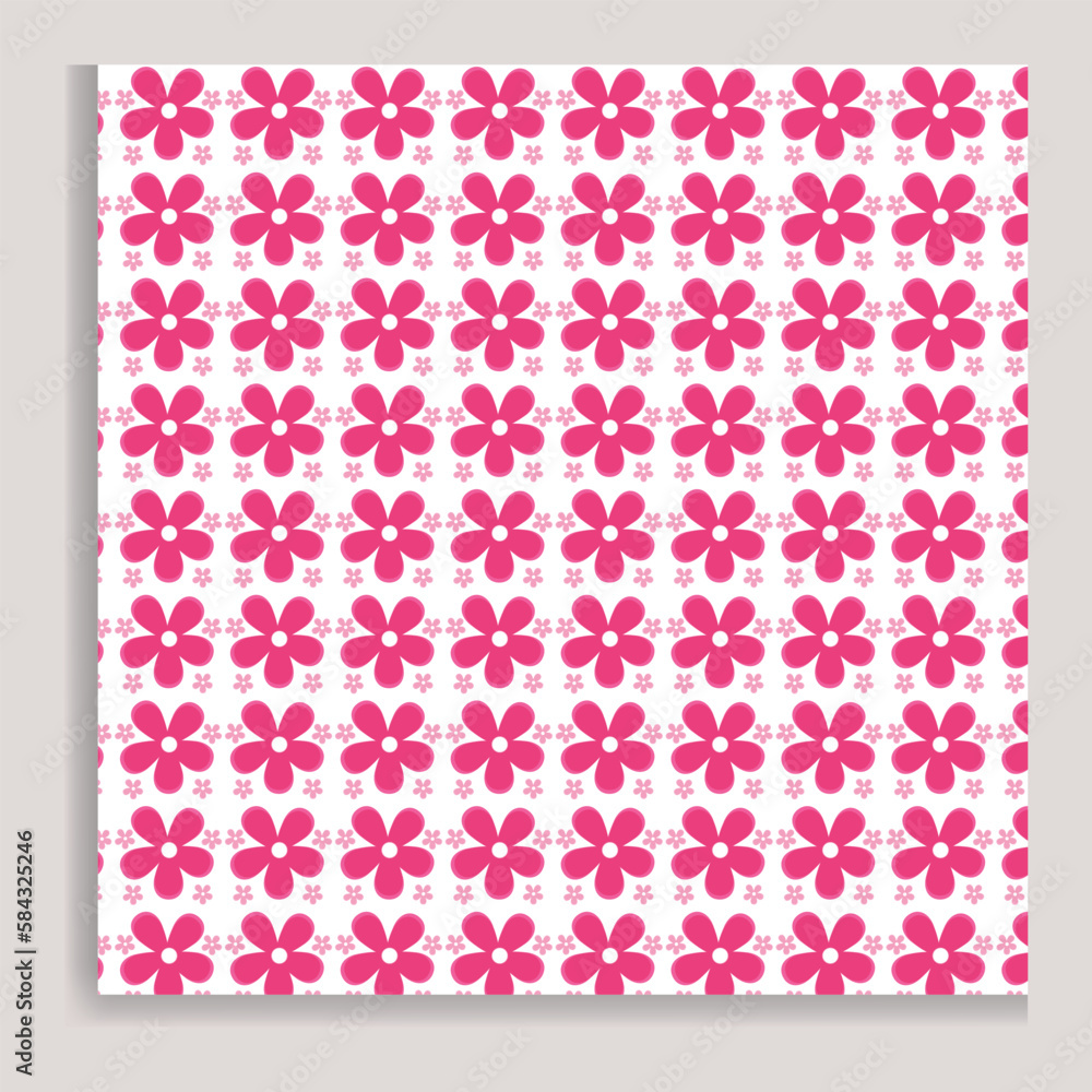 Seamless Floral Pattern vector illustration.