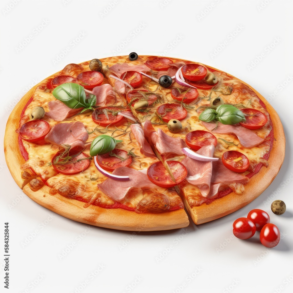 Irresistible Pizza Delights: A Feast for the Senses. Generative AI Edition