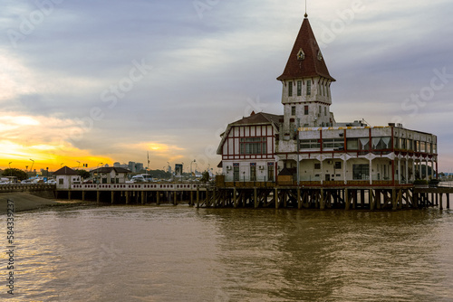 old castle built on water 