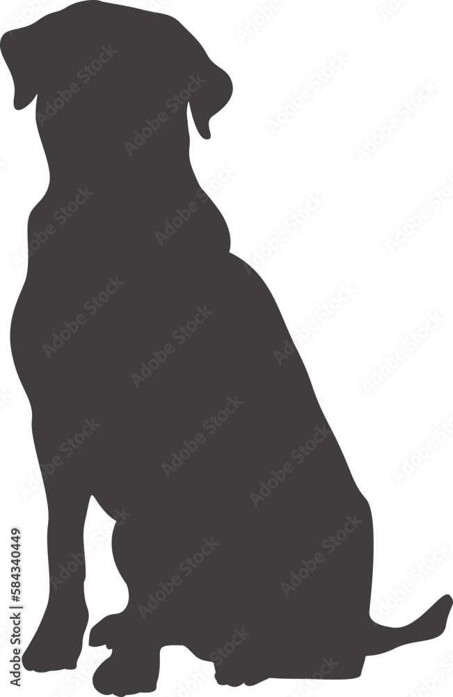 dog silhouette dog silhouette