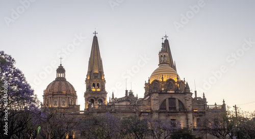 Catedral de Guadalajara en Jalisco, México