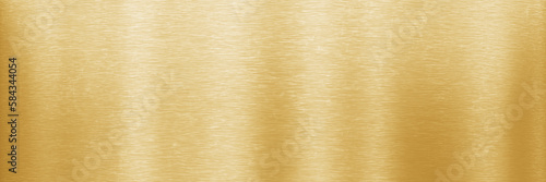 Gold metal background. Brushed metallic texture. 3d rendering
