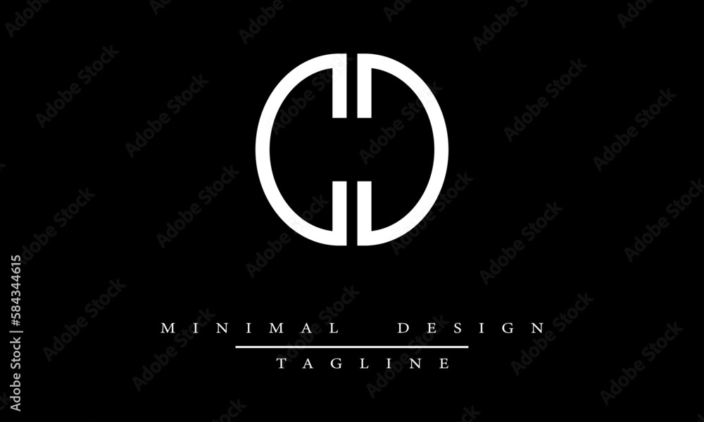 CD or DC Minimal Logo Design Vector art illustration CD or DC Minimal Logo Design Vector art illustration