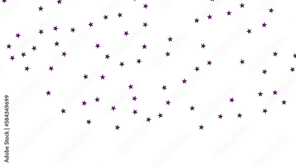 XMAS stars background, sparkle lights confetti falling. magic shining Flying christmas stars on night